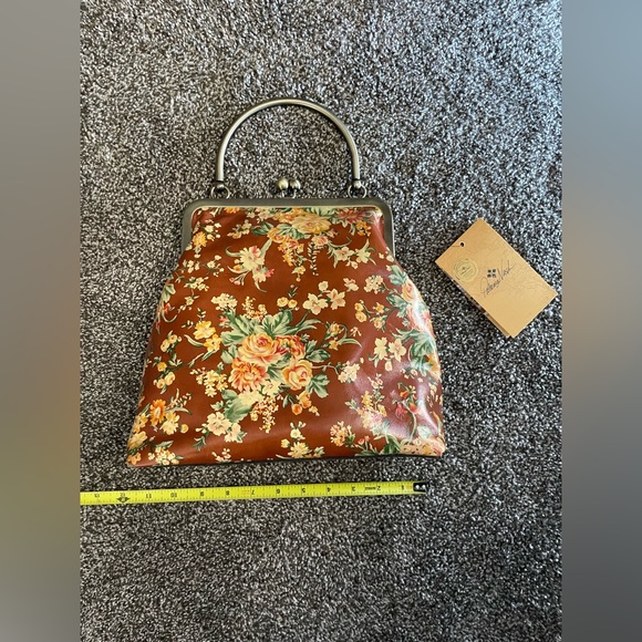 ~NO LONGER AVAILABLE Patricia Nash Leather Novella Frame Vintage Style Purse~ - Picture 10 of 10